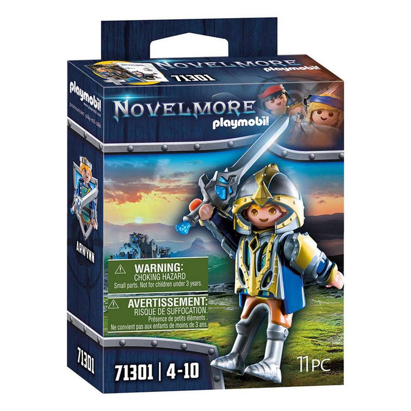 Foto van Playmobil novelmore - novelmore - arwynn met invincibus 71301