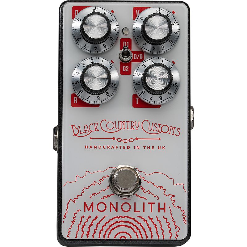 Foto van Laney black country customs monolith distortion effectpedaal