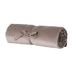 Foto van Madison living plaid - outdoor velvet/panama taupe - 180x68 - bruin