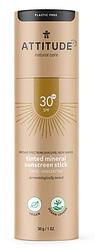 Foto van Attitude spf30 tinted mineral sunscreen face stick