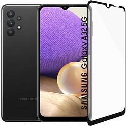 Foto van Samsung galaxy a32 128gb zwart 5g + panzerglass case friendly screenprotector glas