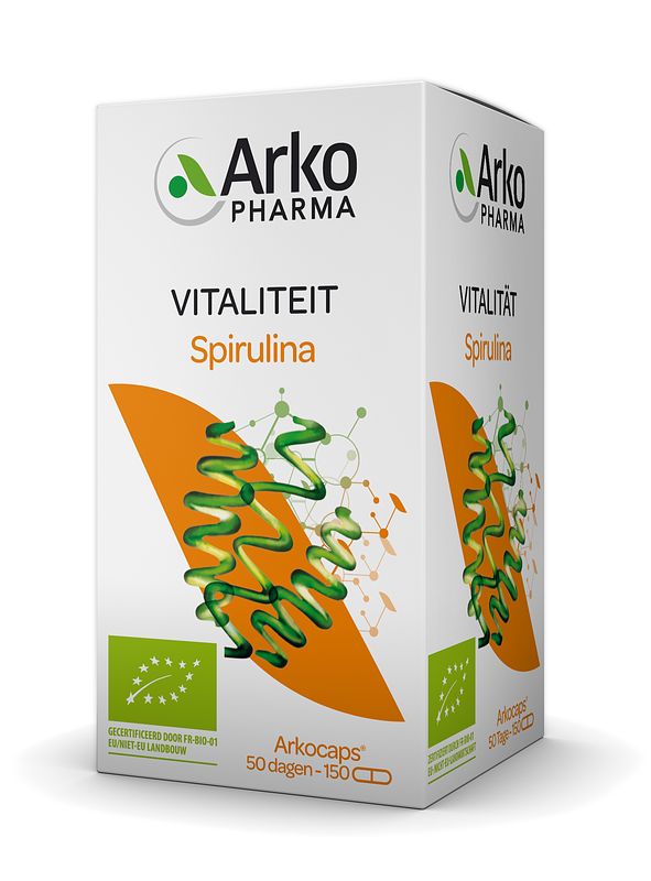 Foto van Arkocaps spirulina capsules