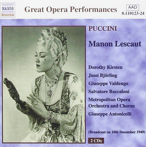 Foto van Puccino: manon lescaut - cd (0636943112328)