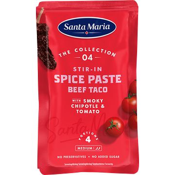 Foto van Santa maria stirin spice paste beef taco 100g bij jumbo