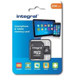 Foto van Integral microsdxc geheugenkaart voor smartphones en tablets, klasse 10, 64 gb