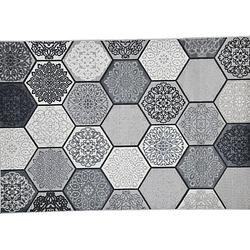 Foto van Garden impressions buitenkleed hexagon 120x170 cm - black