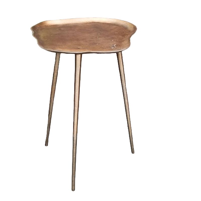 Foto van Benoa pelham oil brass sidetable 53 cm