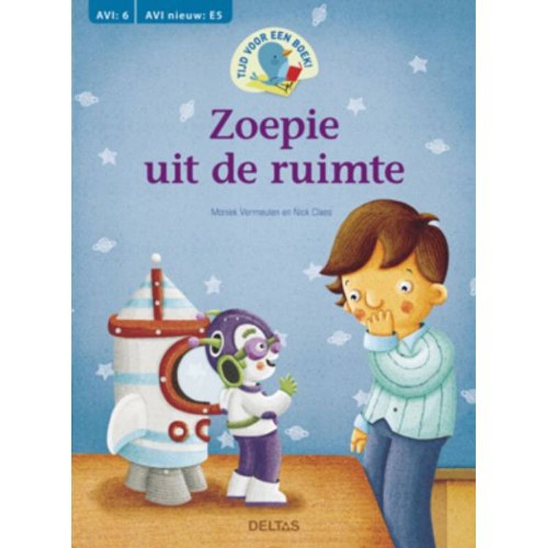 Foto van Zoepie uit de ruimte - tijd voor een boek