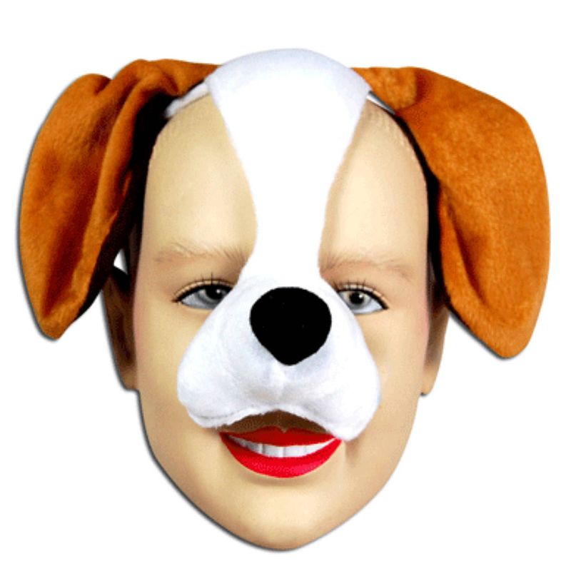 Foto van Honden diadeem masker met geluid - verkleedmaskers