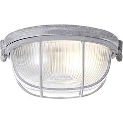 Foto van Brilliant 94480/70 lauren plafondlamp led e27 40 w beton-grijs