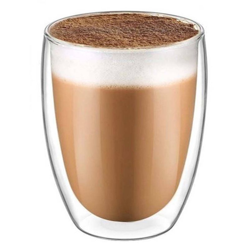 Foto van Krumble koffie glas dubbelwandig 300ml