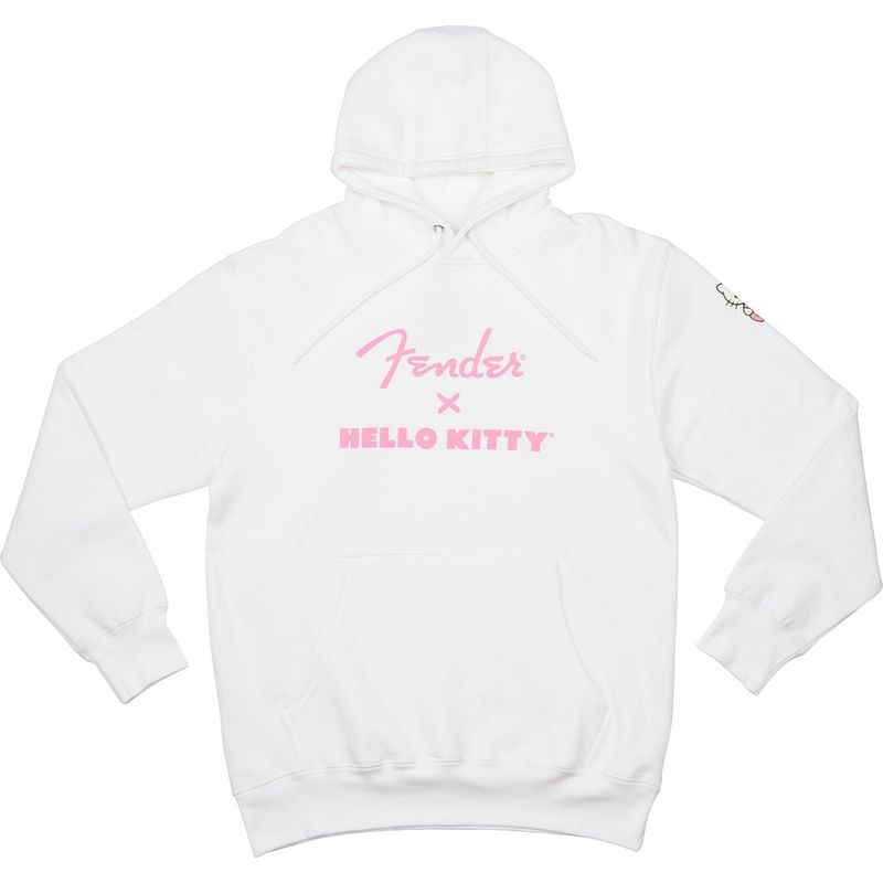 Foto van Fender x hello kitty sleeve logo hoodie wit m