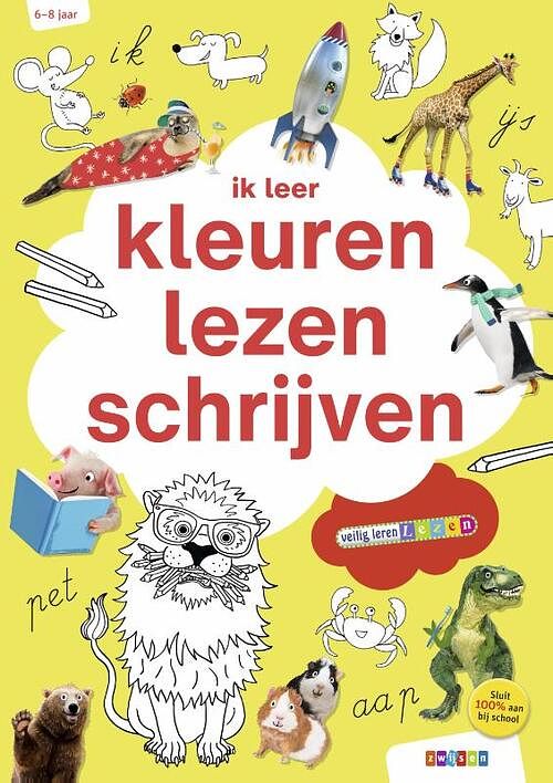 Foto van Ik leer kleuren, lezen, schrijven - paperback (9789048743124)