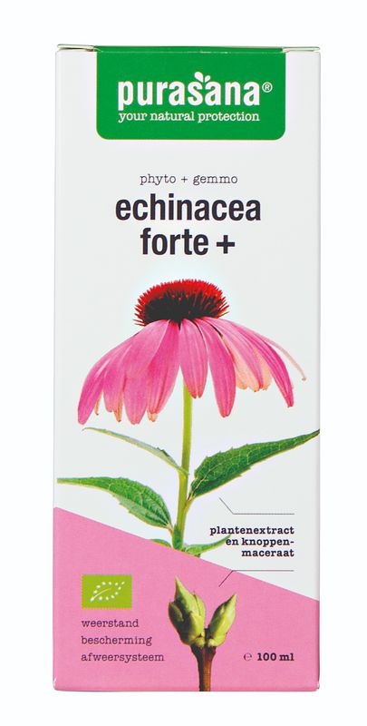 Foto van Purasana echinacea forte+ druppels