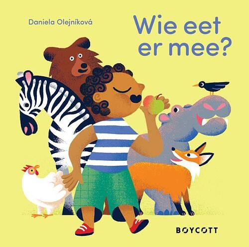 Foto van Wie eet er mee? - kartonboekje;kartonboekje (9789492986450)