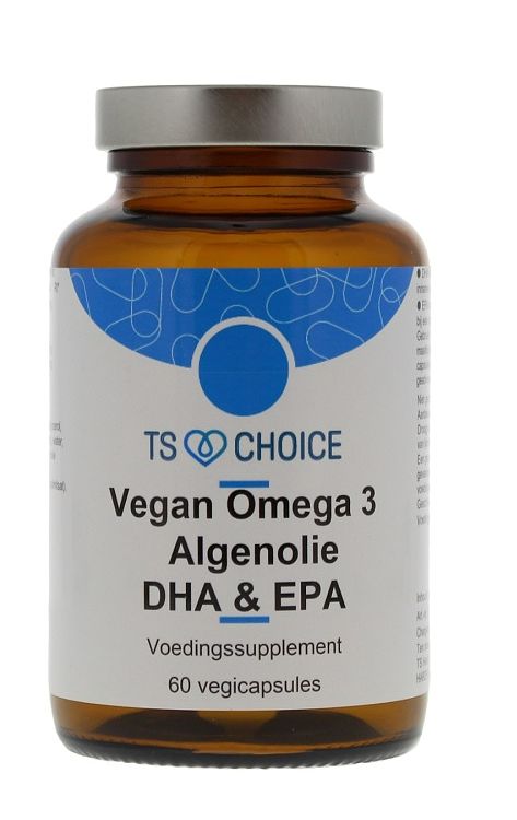 Foto van Ts choice vegan omega 3 algenolie