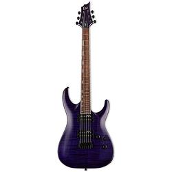 Foto van Esp ltd h-200fm see thru purple elektrische gitaar