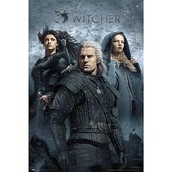 Foto van Grupo erik the witcher characters poster 61x91,5cm