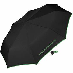 Foto van United colors of benetton paraplu super mini - opvouwbaar - ø 95 cm - zwart