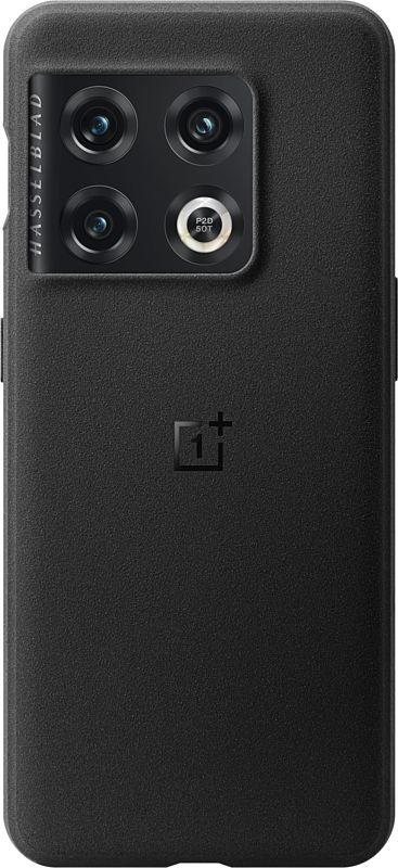 Foto van Oneplus 10 pro sandstone bumper case back cover zwart