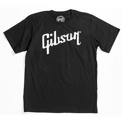 Foto van Gibson ga-blktxl logo shirt extra large