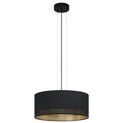 Foto van Eglo esteperra - hanglamp - e27 - ø 53 cm - zwart