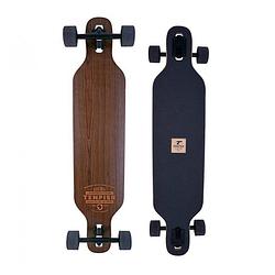 Foto van Tempish longboard bohemia 96 x 21 cm zwart/bruin