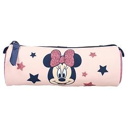 Foto van Disney etui minnie mouse junior polyester roze 17 cm
