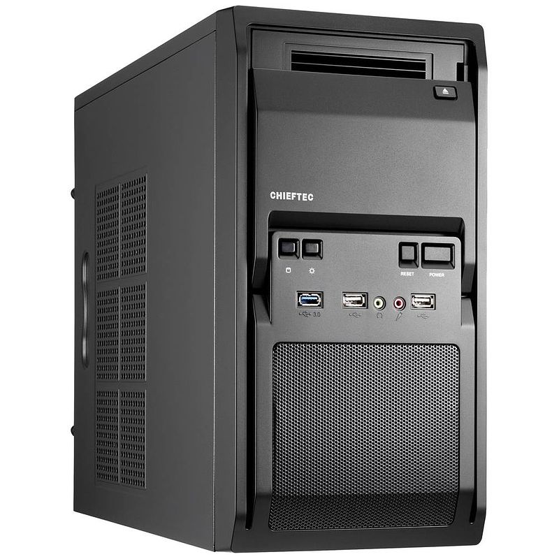 Foto van Chieftec lt-01b-350gpb mini-tower pc-behuizing zwart