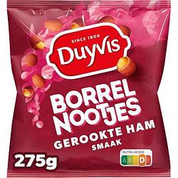 Foto van Duyvis borrelnootjes gerookte ham 275gr bij jumbo