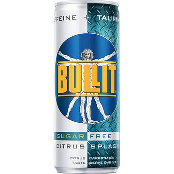 Foto van Bullit energy drink sugar free citrus splash blik 250ml bij jumbo
