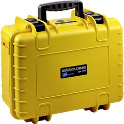 Foto van B & w international outdoor-koffer outdoor.cases typ 4000 16.6 l (b x h x d) 420 x 325 x 180 mm geel 4000/y/si