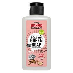Foto van Marcels green soap shampoo caring argan & oudh