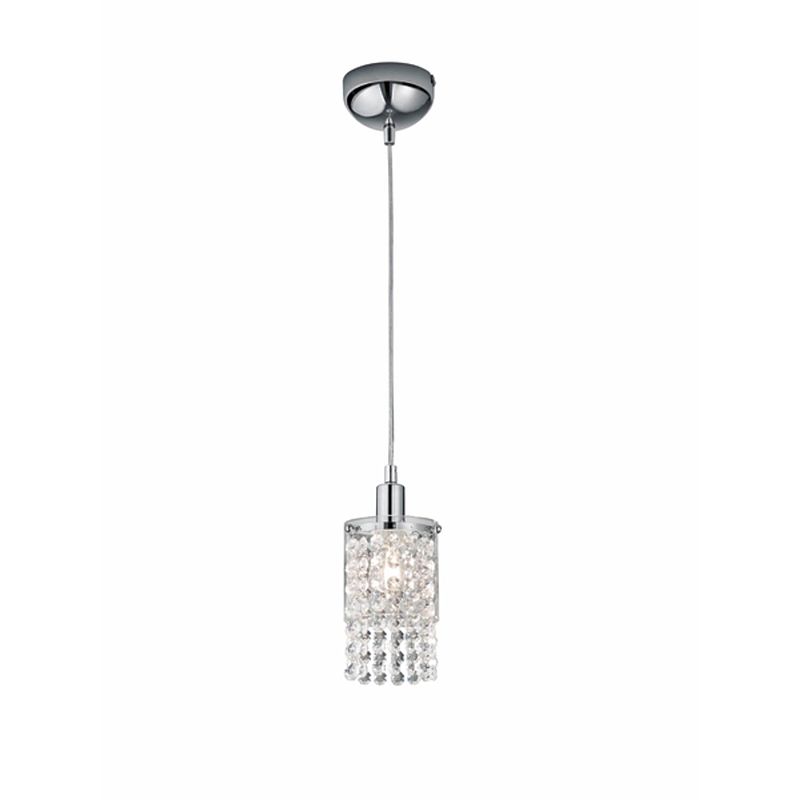 Foto van Moderne hanglamp posh - metaal - chroom