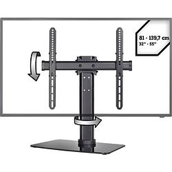 Foto van Speaka professional sp-tt-05 tv-voet 81,3 cm (32) - 139,7 cm (55) kantelbaar en zwenkbaar