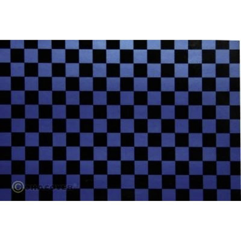 Foto van Oracover 44-057-071-010 strijkfolie fun 4 (l x b) 10 m x 60 cm parelmoer, zwart, blauw