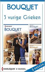 Foto van 3 vurige grieken - sharon kendrick, jacqueline baird, julia james - ebook