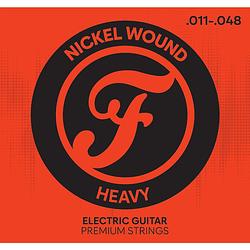 Foto van Fazley epnw1148 premium nickel wound electric guitar strings heavy snarenset voor elektrische gitaar