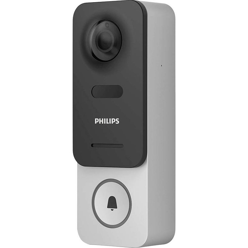 Foto van Philips welcomeeye link complete set voor video-deurintercom wifi grijs-zwart