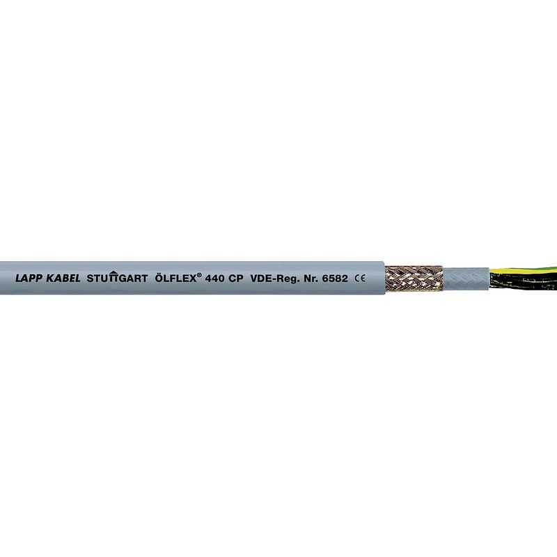 Foto van Lapp ölflex® 440 cp stuurstroomkabel 4 g 1 mm² zilver-grijs 12927-500 500 m