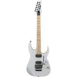 Foto van Ibanez rg652ahm prestige antique white blonde elektrische gitaar met koffer