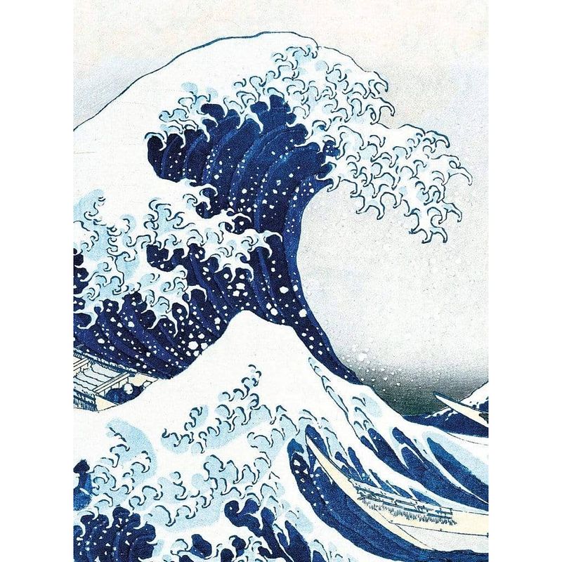 Foto van Wizard+genius hokusai the great wave vlies fotobehang 192x260cm 4-banen
