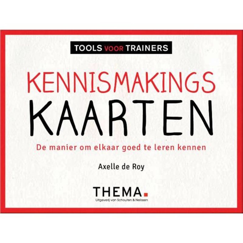 Foto van Kennismakingskaarten - tools voor trainers