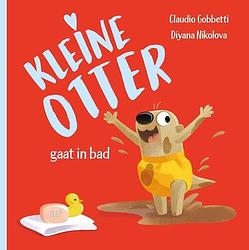 Foto van Kleine otter gaat in bad - hardcover (9789036644297)