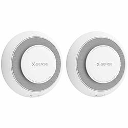 Foto van X-sense xp01 combimelder 2-pack - 10 jaar batterij en figaro® sensor - meet rook én koolmonoxide