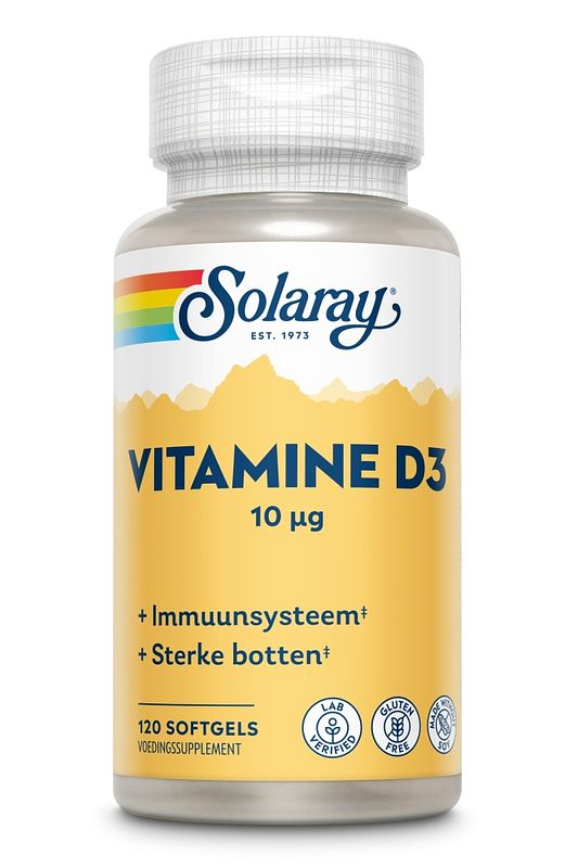 Foto van Solaray vitamine d3