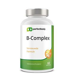 Foto van Perfectbody vitamine b-complex - 60 plantcapsules