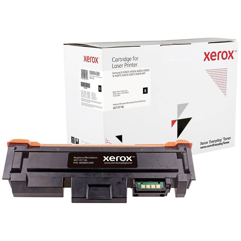 Foto van Xerox toner vervangt samsung mlt-d116l compatibel zwart 3000 bladzijden everyday