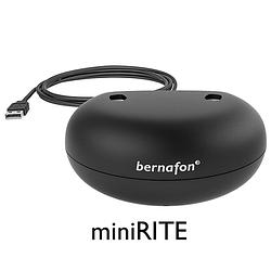 Foto van Bernafon charger minirite t r black