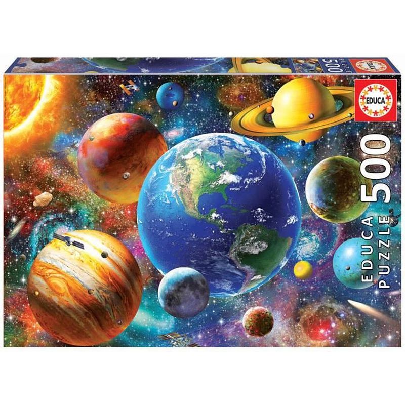 Foto van Educa - puzzle - 500 solar system